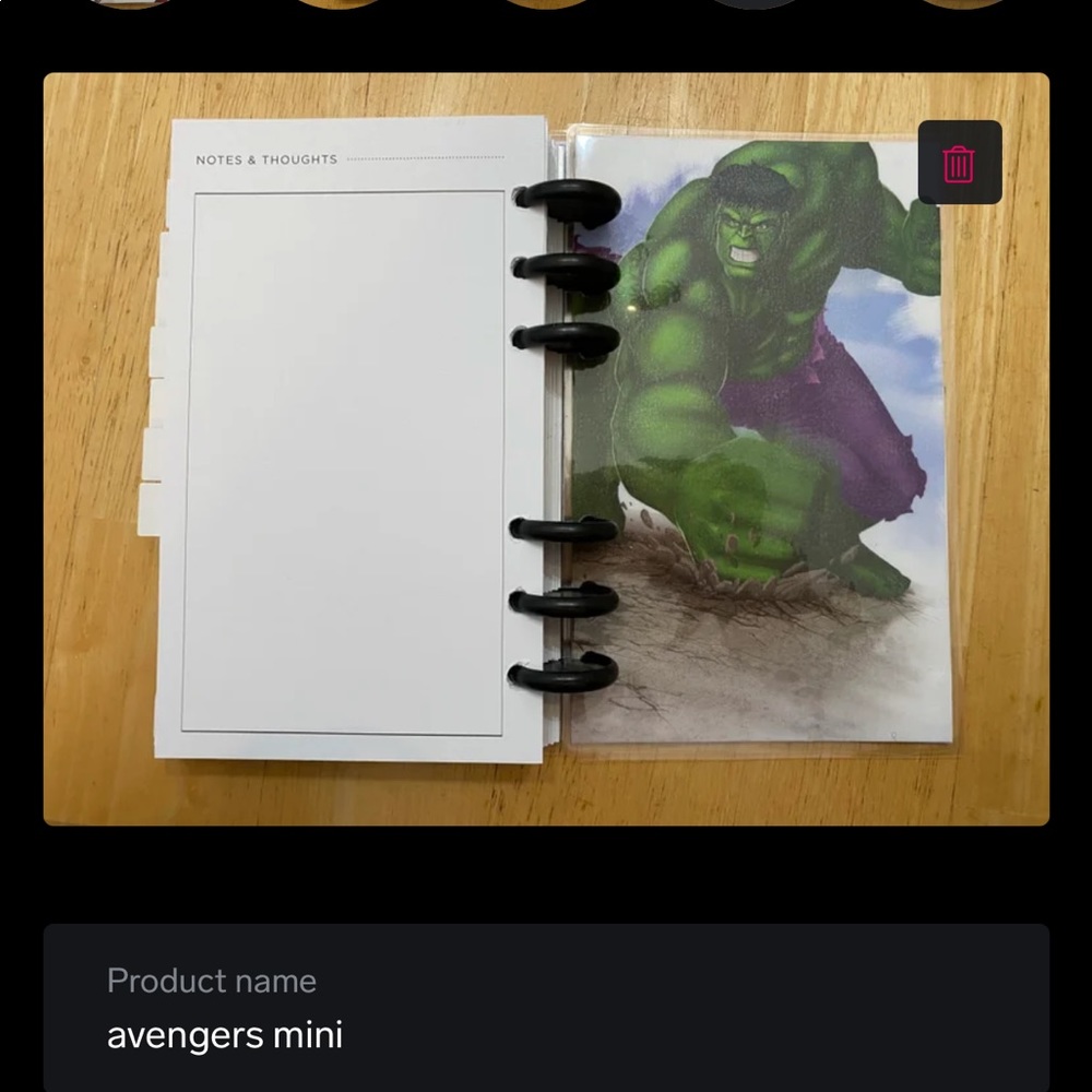 avengers mini planner - Picture 4 of 5